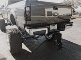 2.0 Inch Heavy Duty 16 Inch Drop/Rise Hitch In-Use