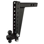 BulletProof 2" Heavy Duty 16" Drop/Rise Hitch with Dual Ball and Pins (1955370205253)