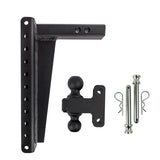 BulletProof 2" Heavy Duty 16" Drop/Rise Hitch with Dual Ball and Pins (1955370205253)