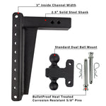 2.5" Heavy Duty 14" Drop/Rise Hitch