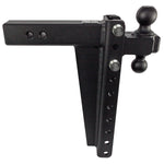 BulletProof 2.5" Heavy Duty 14" Drop/Rise Hitch with Dual Ball and Corrosion Resistant Pins (1955373350981)