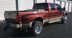 2.5 Inch Heavy Duty 4 Inch Drop/Rise Hitch In-Use