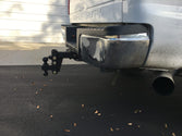 2.5 Inch Heavy Duty 4 Inch Drop/Rise Hitch In-Use