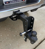 BulletProof 2.5" Heavy Duty 8" Drop/Rise Hitch with Dual Ball and Corrosion Resistant Pins (1955367747653)