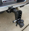 2.5 Inch Heavy Duty 8 Inch Drop/Rise Hitch In-Use