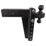 BulletProof 3" Extreme Duty 10" Drop/Rise hitch with Dual Ball and Corrosion Resistant Pins (1955368927301)