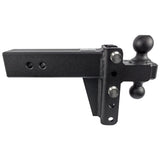 BulletProof 3" Heavy Duty 4" Drop/Rise hitch with Dual Ball and Corrosion Resistant Pins (1955369058373)