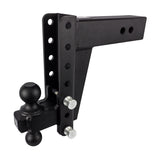 BulletProof 3" Extreme Duty 8" Drop/Rise hitch with Dual Ball and Corrosion Resistant Pins (1955369386053)