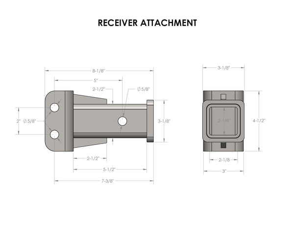 BulletProof 2" Receiver Attachment