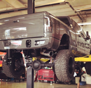 2.0 Inch Heavy Duty 10 Inch Drop/Rise Hitch In-Use