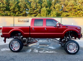 2.5 Inch Heavy Duty 14 Inch Drop/Rise Hitch In-Use