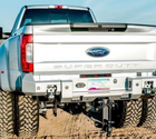 3.0 Inch Heavy Duty 10″ Drop/Rise Hitch In-Use