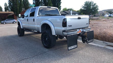2.5 Inch Extreme Duty 8 Inch Drop/Rise Hitch In-Use