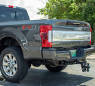 3.0 Inch Extreme Duty 4 Inch Drop/Rise Hitch In-Use