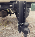 2.0 Inch Heavy Duty 10 Inch Drop/Rise Hitch In-Use