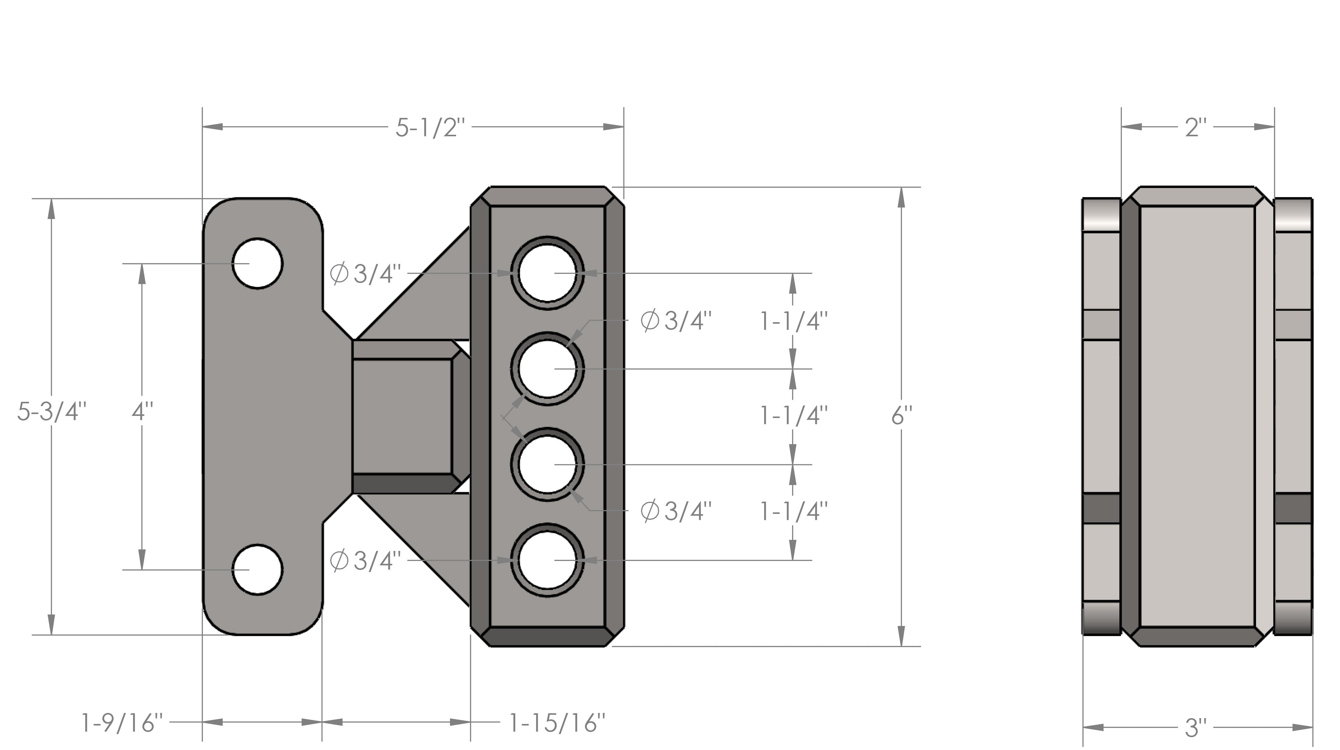 Medium Duty Weight Distribution Adapter- Production Specifications