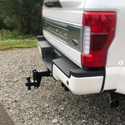 3.0 Inch Extreme Duty 4 Inch Drop/Rise Hitch In-Use