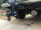 2.5 Inch Medium Duty 4 Inch Drop/Rise Hitch In-Use