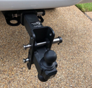 2.0 Inch Extreme Duty 4 Inch Drop/Rise Hitch In-Use