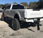 3.0 Inch Heavy Duty 14″ Drop/Rise Hitch In-Use